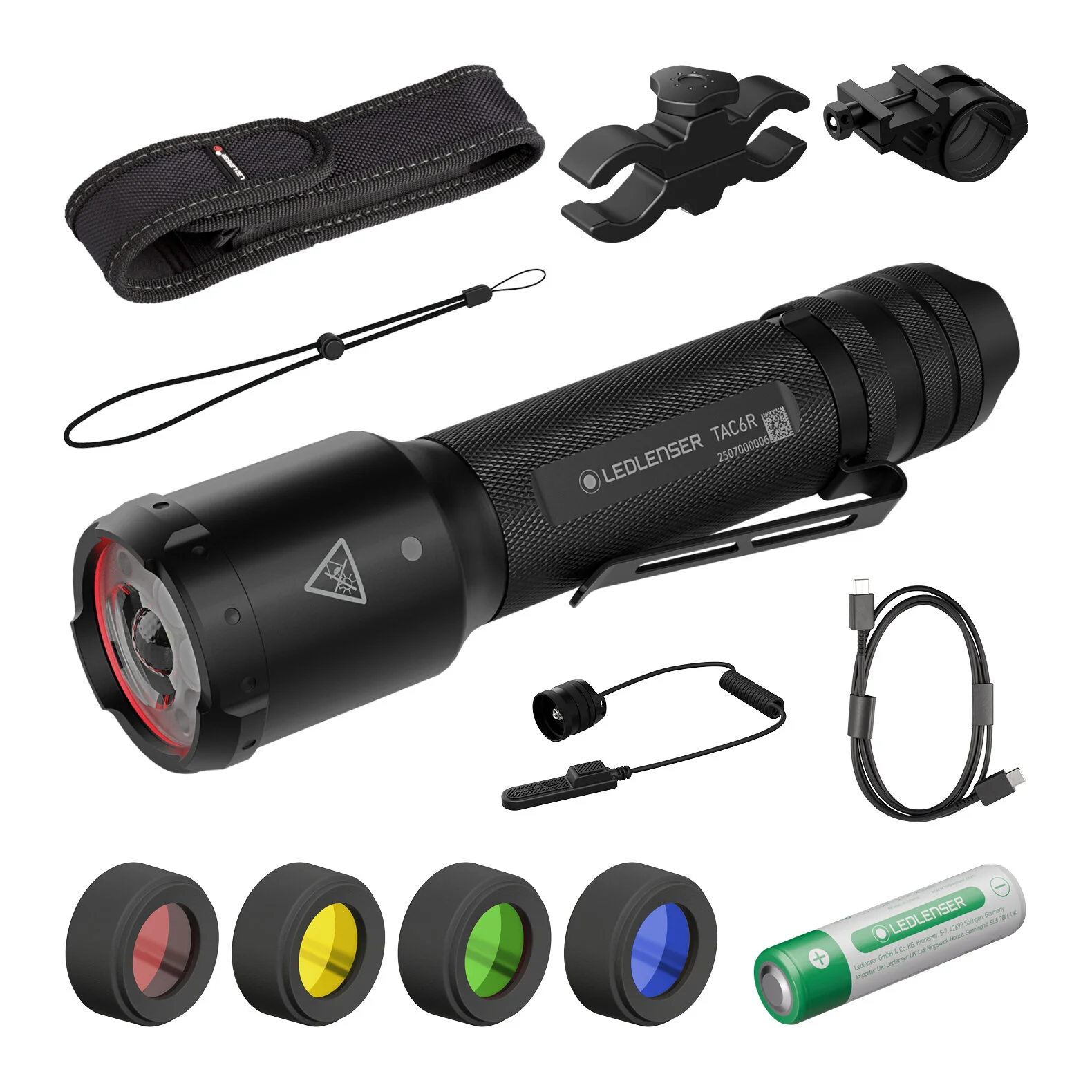 Latarka Tactical Outdoor Set TAC6R
